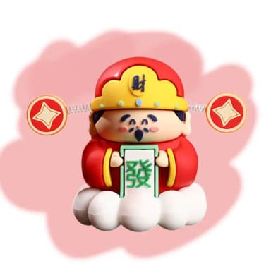 【發發發】可愛財神爺招財擺飾-盒裝(開運小物 招財 開店 創業 過新年 開幕禮物 居家裝飾品 風水擺件 玄關)