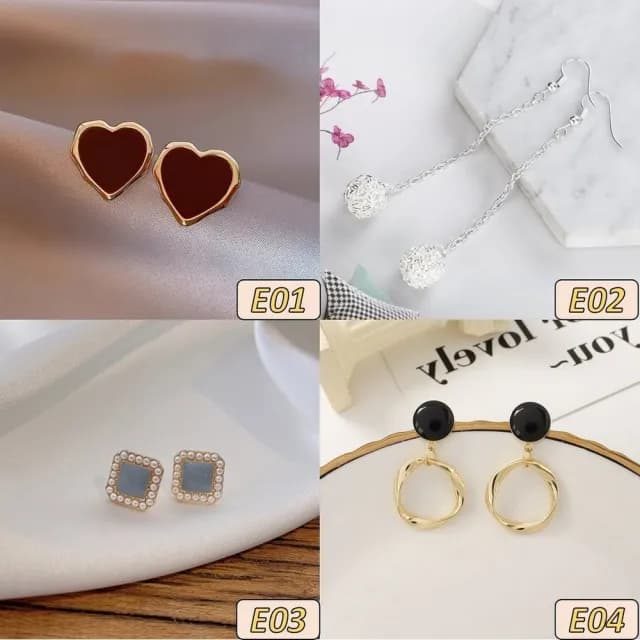 【Golicc】精緻氣質耳環 精選合輯(七夕 情人節 生日 飾品 耳釘 耳飾 耳墜 禮物)