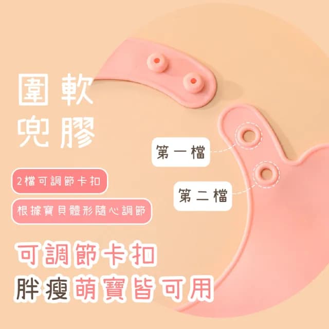 【寶貝加加】可愛草莓造型寶寶矽膠立體圍兜(防水 口水巾 嬰兒圍兜 吃飯圍兜 兒童 口水圍兜 周歲禮物)
