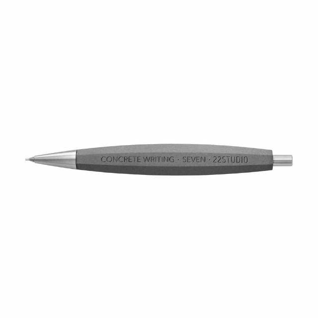【22STUDIO】七邊自動鉛筆(自動鉛筆 水泥 不銹鋼筆 0.5mm 情人節 送禮推薦 商務 辦公用品)