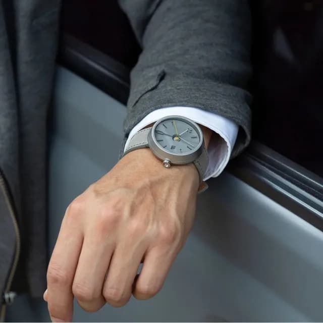 【22STUDIO】上下坡水泥錶 44mm(經典、港灣、水泥灰 情人節 送禮推薦 聖誕節 感恩節 商務)