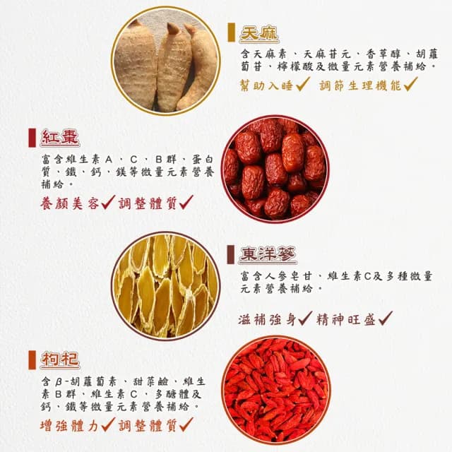 【蔘大王】天麻人蔘聰明茶包X3組（6gX10入/組）(學生讀書茶 精神旺盛 事半功倍 東洋蔘增強體力)