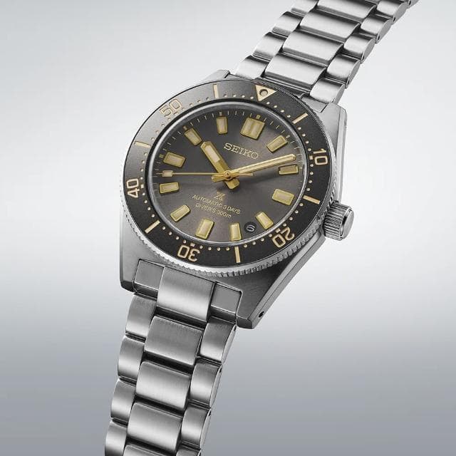【SEIKO 精工】100週年 復刻1965 三日鍊 潛水機械腕錶 母親節 禮物 推薦(SPB455J1/6R55-00G0N)