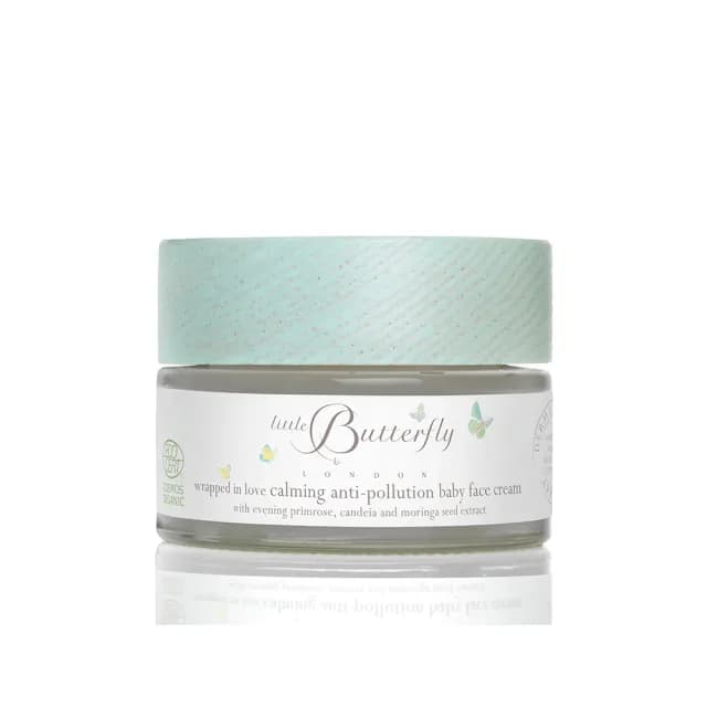 【英國倫敦小蝴蝶】多效舒緩嬰兒面霜50ml(Little Butterfly London/臉部修復霜/寶寶修復霜/保濕修復霜)