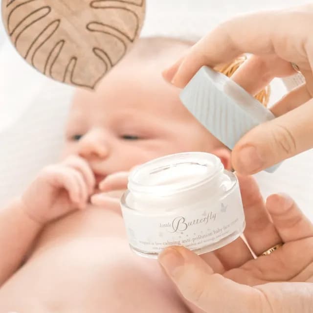 【英國倫敦小蝴蝶】多效舒緩嬰兒面霜50ml(Little Butterfly London/臉部修復霜/寶寶修復霜/保濕修復霜)