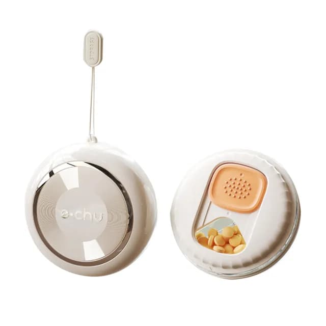 【Londee】旅行便攜隨身藥物分裝盒 藥丸藥片收納盒 迷你保健藥盒 交換禮物(密封防潮)