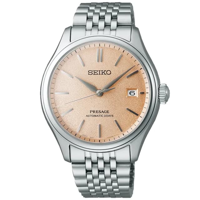 【SEIKO 精工】Presage系列 日式職人工藝 機械腕錶 七夕 情人節 禮物 送禮 推薦(三款可選)