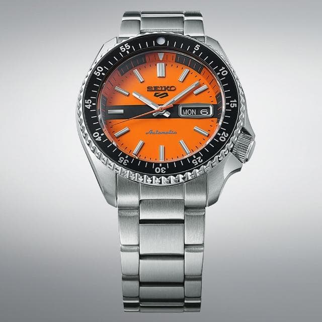 【SEIKO 精工】霹靂舞國手 孫振配戴款 5 Sports 55周年SKX機械錶 母親節 送禮 禮物(SRPK11K1/4R36-13V0L)