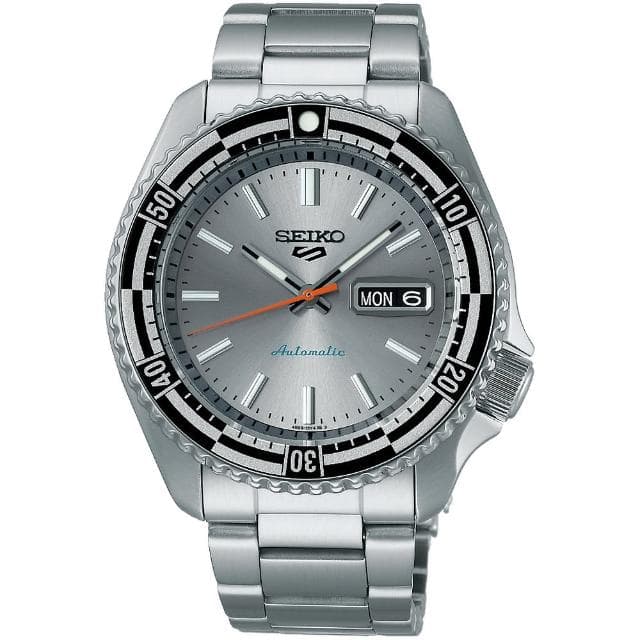 【SEIKO 精工】霹靂舞國手 孫振配戴款 5 Sports 55周年SKX機械錶 母親節 送禮 禮物(SRPK09K1/4R36-15E0N)