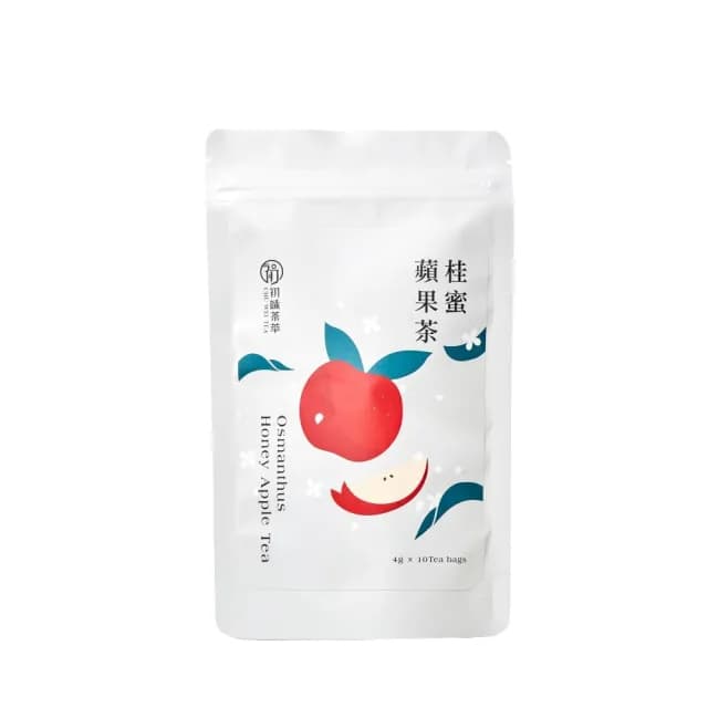 【初味茶萃】桂蜜蘋果紅茶。10入/袋(蜜香紅茶x蘋果乾x桂花)