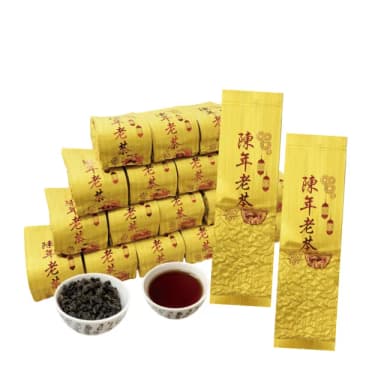 【喝茶閒閒】經典甘醇-珍藏陳年手採老茶葉150gx20包(5斤;九分焙火)
