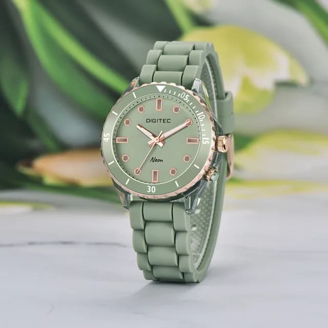 【DIGITEC】BDN-9102T 炫彩霓虹運動錶 日本機芯 Neon霓虹光刻度 夜光指針 矽膠 腕錶