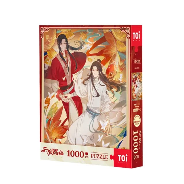 【TOi 圖益】拼圖1000片-天官賜福系列 年少風華(DIY生日插畫桌遊禮物 交換禮物)