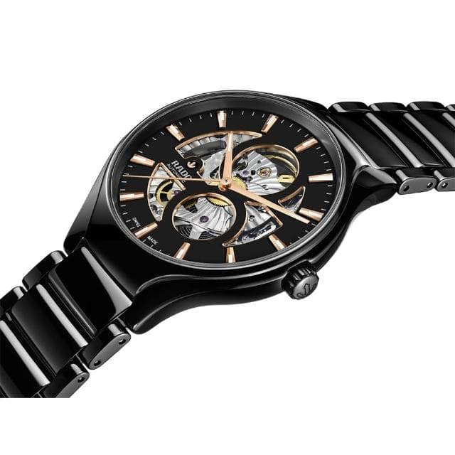 【Rado 雷達表 官方授權】True 真我系列開芯機械錶-40mm R03推薦 送禮 禮物 推薦(R27107172)
