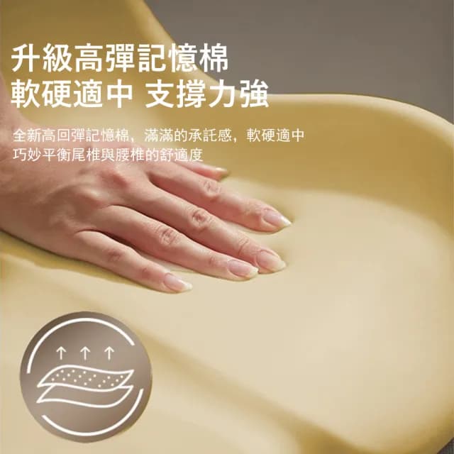 【Londee】立體包裹式舒壓護臀座墊 透氣辦公室椅墊 痔瘡坐墊 美臀護腰 減壓坐墊 交換禮物