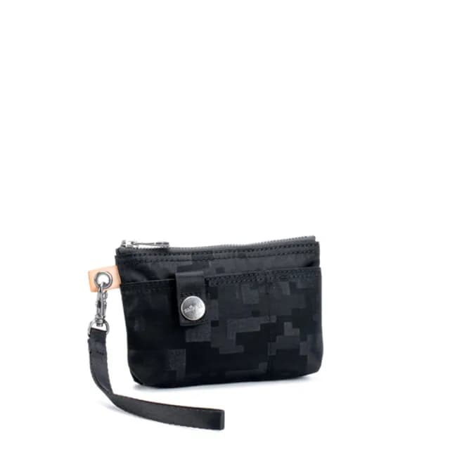 【satana】雙11限定★Soldier 實用拉鍊化妝包/零錢包(光影壓紋)