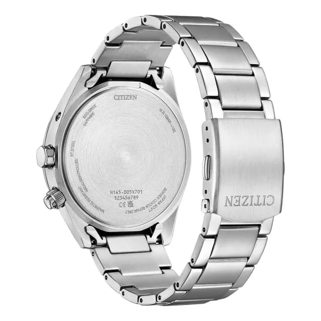 【CITIZEN 星辰】GENTS系列 電波對時 光動能腕錶 七夕 情人節 送禮 推薦(CB0270-87L)