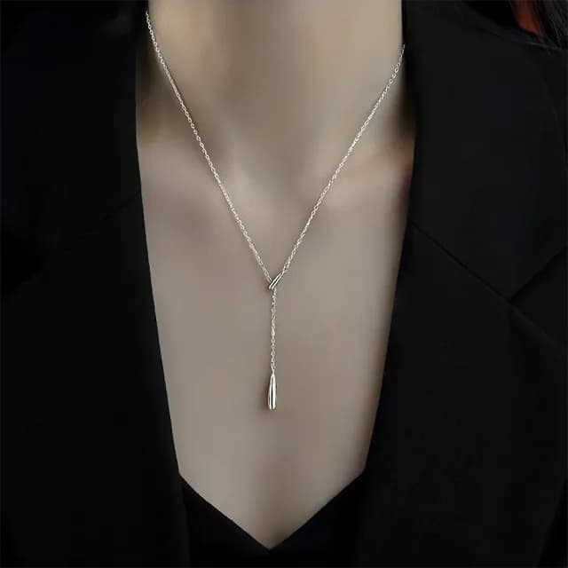 【KT DADA】包包 銀項鍊 銀飾品 女生飾品 女生禮物 造型項鍊 女朋友生日禮物 情人節禮物 925銀項鍊