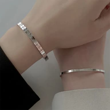【MoonDy】純銀手環  男生女生手環 情侶手環 結婚禮物 高級飾品 精蘭精品 精品裝飾品 男生禮物 情人節 