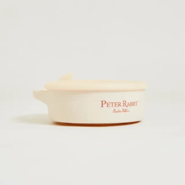 【奇哥】比得兔矽膠零食盒附蓋(零食杯/零食碗/寶寶餐具)