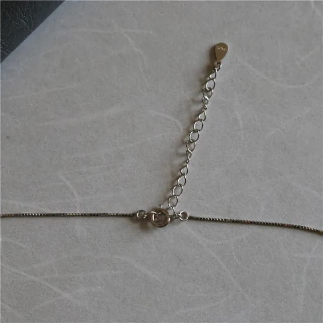 【MoonDy】情人節禮物 包包 正韓純銀項鍊 女項鍊 不掉色項鍊 正韓飾品 情人節禮物 女孩生日禮物 s925純銀項