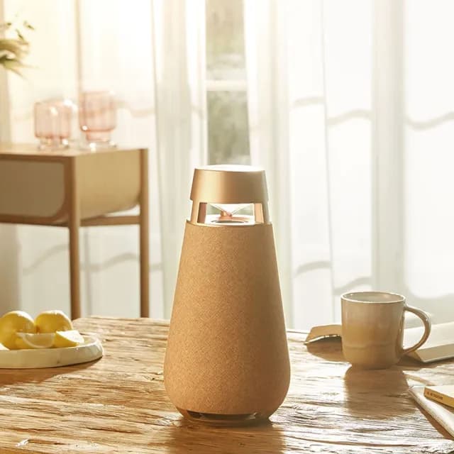 【LG 樂金】XBOOM 360度 全景聲藍牙音響 XO3QBE(典雅米)