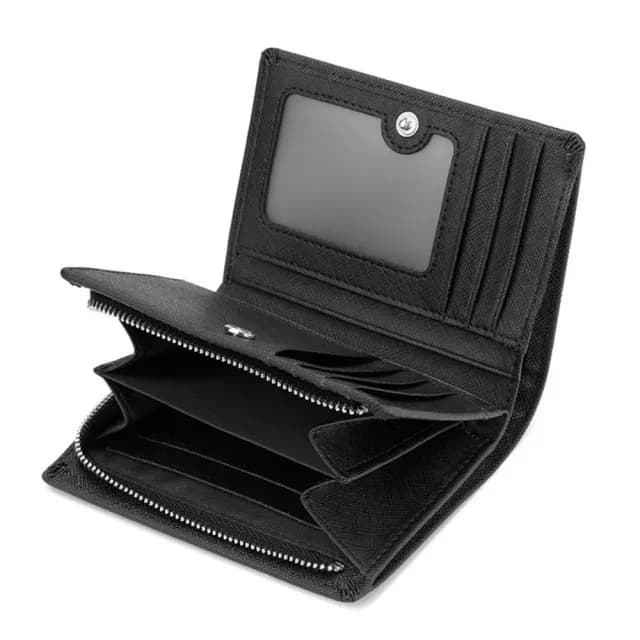 【MoonDy】雙11 卡夾零錢包 短夾零錢包 拉鍊短夾 牛皮短夾 兩折短夾 真皮短夾 韓國錢包 真皮皮