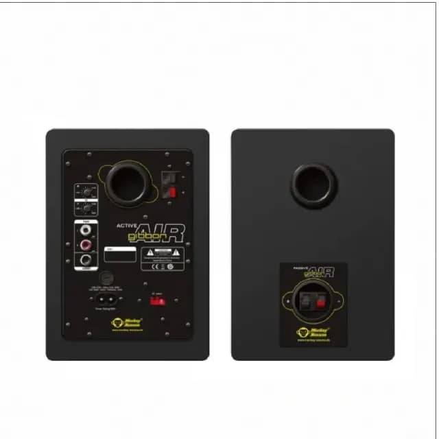 【Monkey Banana】家庭娛樂必備 Gibbon AIR 四吋 主動式藍牙喇叭 黑色(公司貨保證)