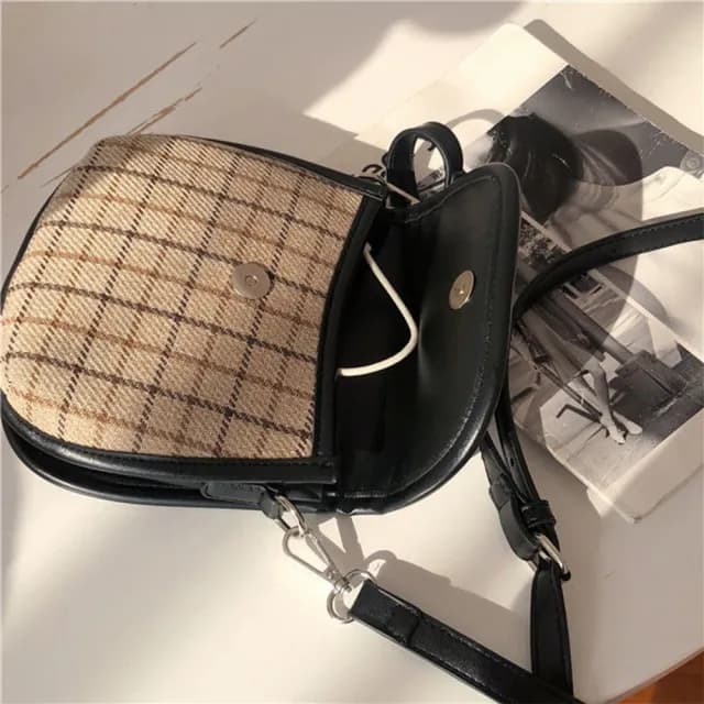 【LEESA】情人節禮物 復古馬鞍包\小包包斜背包\女包\馬鞍包\情侶包包\斜背包女生\側背包女生可愛\韓系包包\