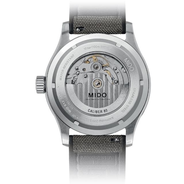 【MIDO 美度 官方授權】MULTIFORT M 先鋒 80小時動力儲存機械錶-42mm 情人節 禮物(M0384301708100)