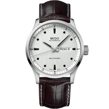 【MIDO 美度 官方授權】MULTIFORT M 先鋒 80小時動力儲存機械錶-42mm 情人節 禮物(M0384301603100)