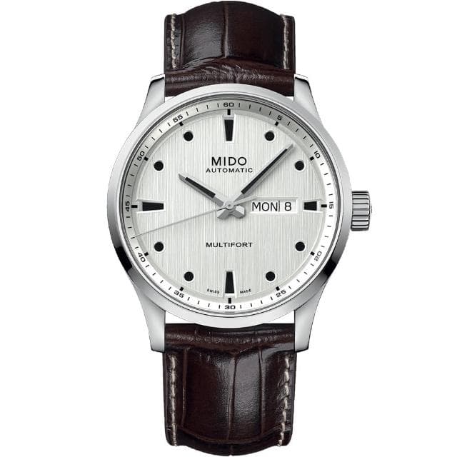 【MIDO 美度 官方授權】MULTIFORT M 先鋒 80小時動力儲存機械錶-42mm 情人節 禮物(M0384301603100)