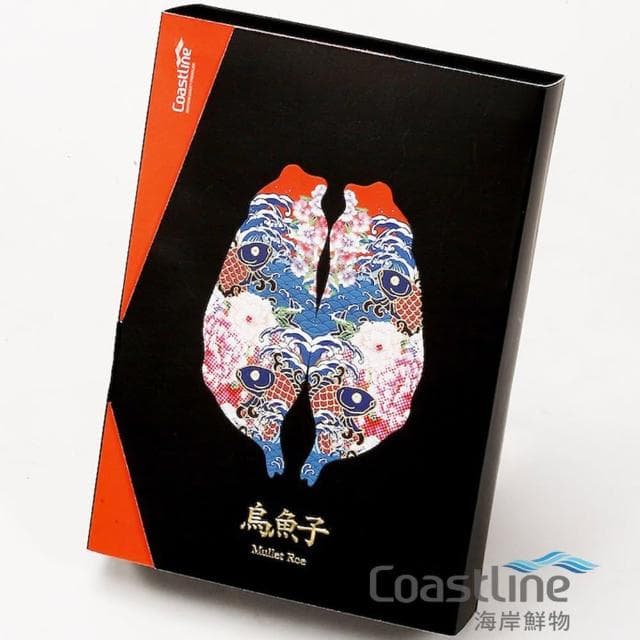 【coastline海岸鮮物】四兩精美單片禮盒組附提袋(冠軍烏魚子  過年烏魚子 伴手禮)