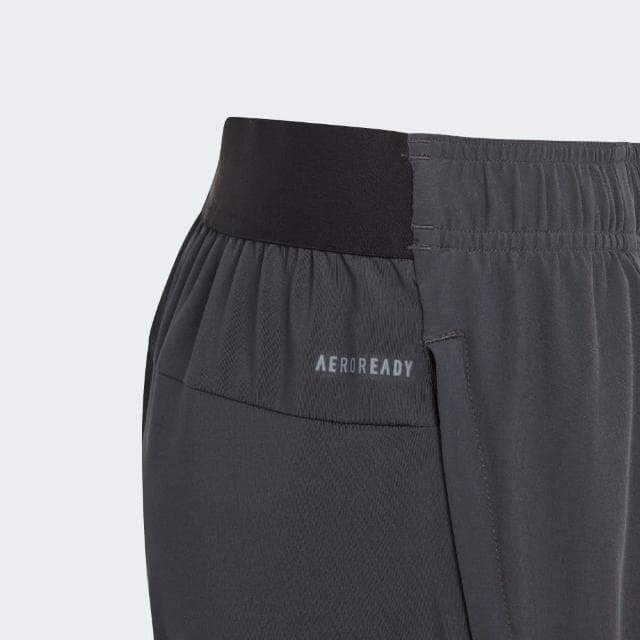 【adidas 愛迪達】AEROREADY 運動短褲 吸濕排汗 童裝 IR7553