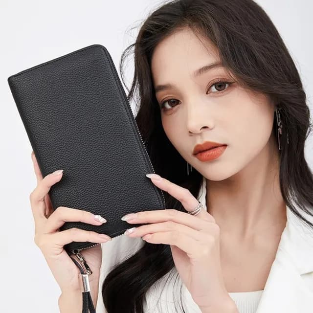 【LEEHER】雙11 卡夾/防盜刷錢包/長夾女生大容量/卡夾錢包/手機錢包/大容量長夾/歐美包包/韓國