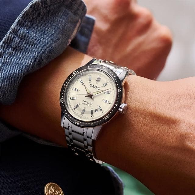 【SEIKO 精工】Presage Style60’s系列 60週年紀念限量機械錶 母親節 禮物 送禮(SRPK61J1/4R35-05Z0S)