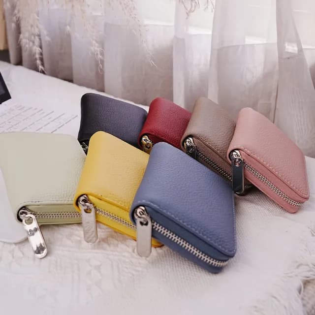 【LEEHER】雙11 拉鍊錢包/拉鍊短夾/牛皮短夾/零錢包/錢包/錢包男/小錢包/零錢包男/牛皮錢包/真