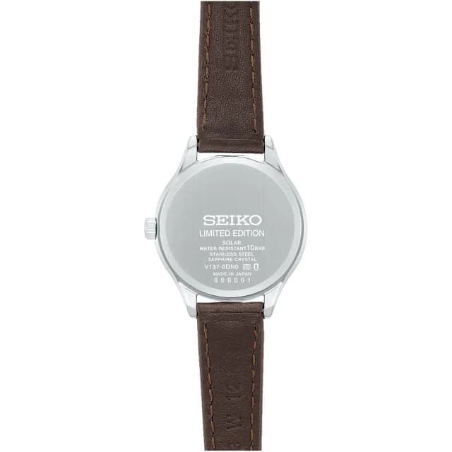 【SEIKO 精工】Laurel 製錶110周年紀念 限量 太陽能女錶 畢業 禮物 送禮(STPX099J/V137-0DN0J)