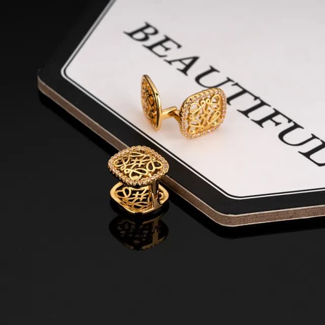 【NDM 南大門】望窗花 耳扣耳針穿式耳環耳釘耳骨環 耳飾耳飾925銀針(1對入)