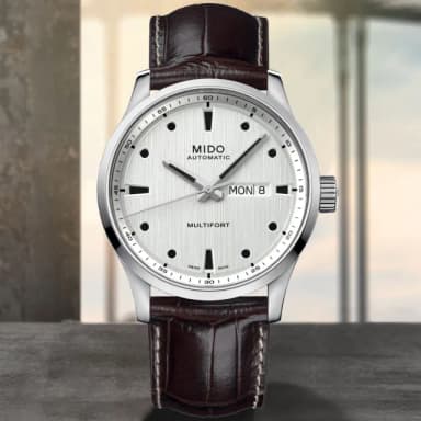 【MIDO 美度】先鋒系列 髮絲紋 機械腕錶 畢業禮物 送禮 推薦(M0384301603100)