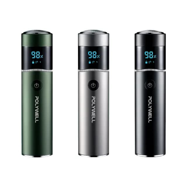 【POLYWELL】充電式USB電動刮鬍刀