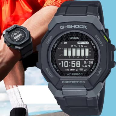 【CASIO 卡西歐】G-SHOCK G-SQUAD 訓練計畫 GPS多功能運動藍芽手錶 送禮 禮物 推薦(GBD-300-1)