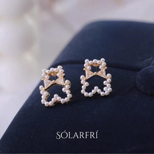【SOLARFRi】銀針耳環｜優選親膚材質配戴舒適 附品牌禮盒包裝(閨蜜情人女友母親老婆禮物)
