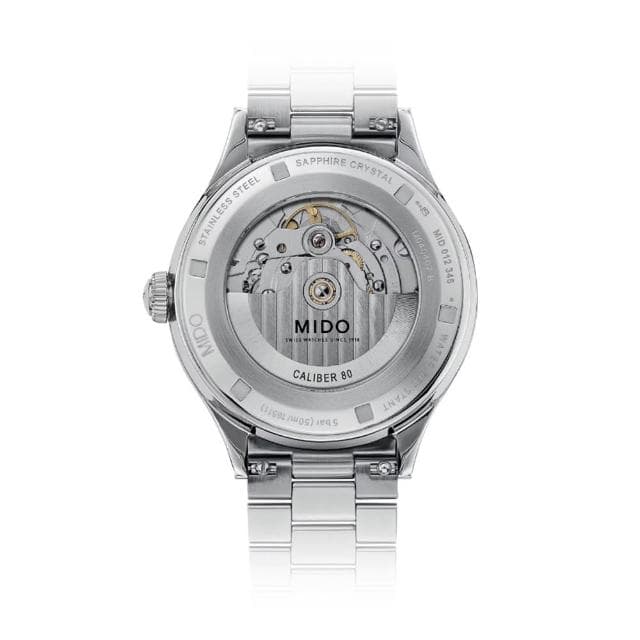 【MIDO 美度】先鋒系列 PATRIMONY 復古感 機械腕錶 母親節 禮物 推薦(M0404071109100)