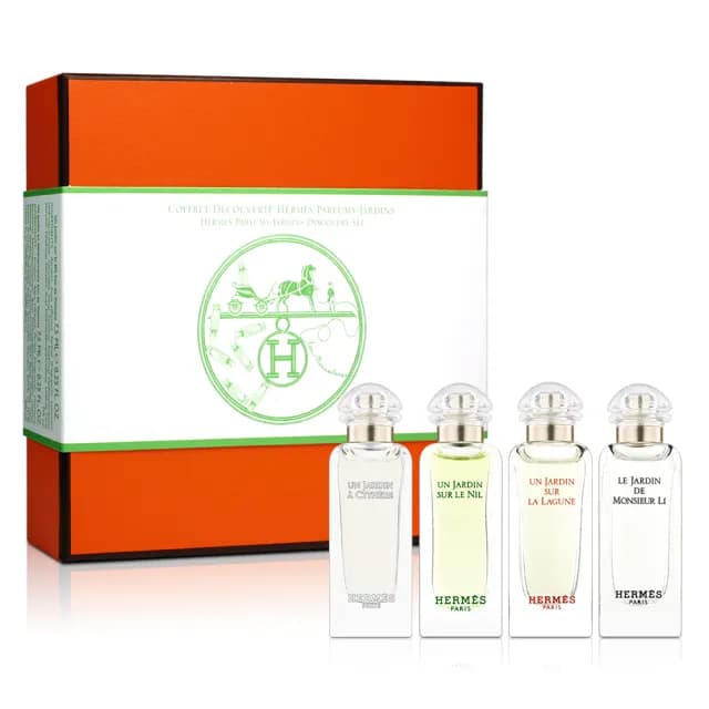 【Hermes 愛馬仕】愛馬仕 4入小香水禮盒7.5ml*4入(平行輸入)