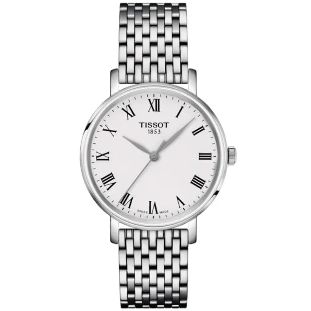 【TISSOT 天梭 官方授權】EVERYTIME 簡約時尚石英腕錶 畢業禮物 送禮 推薦(T1432101103300)