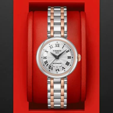 【TISSOT 天梭 官方授權】BELLISSIMA 簡約時尚羅馬機械腕錶 畢業禮物 送禮 推薦(T1262072201300)