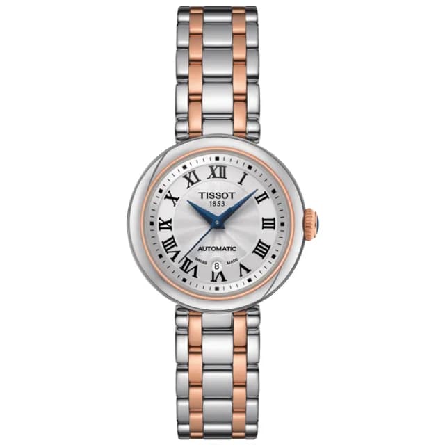 【TISSOT 天梭 官方授權】BELLISSIMA 簡約時尚羅馬機械腕錶 畢業禮物 送禮 推薦(T1262072201300)