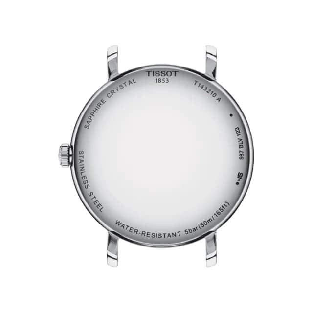 【TISSOT 天梭 官方授權】EVERYTIME 經典簡約米蘭帶腕錶 畢業禮物 送禮 推薦(T1432101101100)