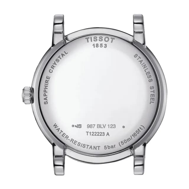 【TISSOT 天梭 官方授權】CARSON 月相羅馬石英腕錶 畢業禮物 送禮 推薦(T1222231103300)